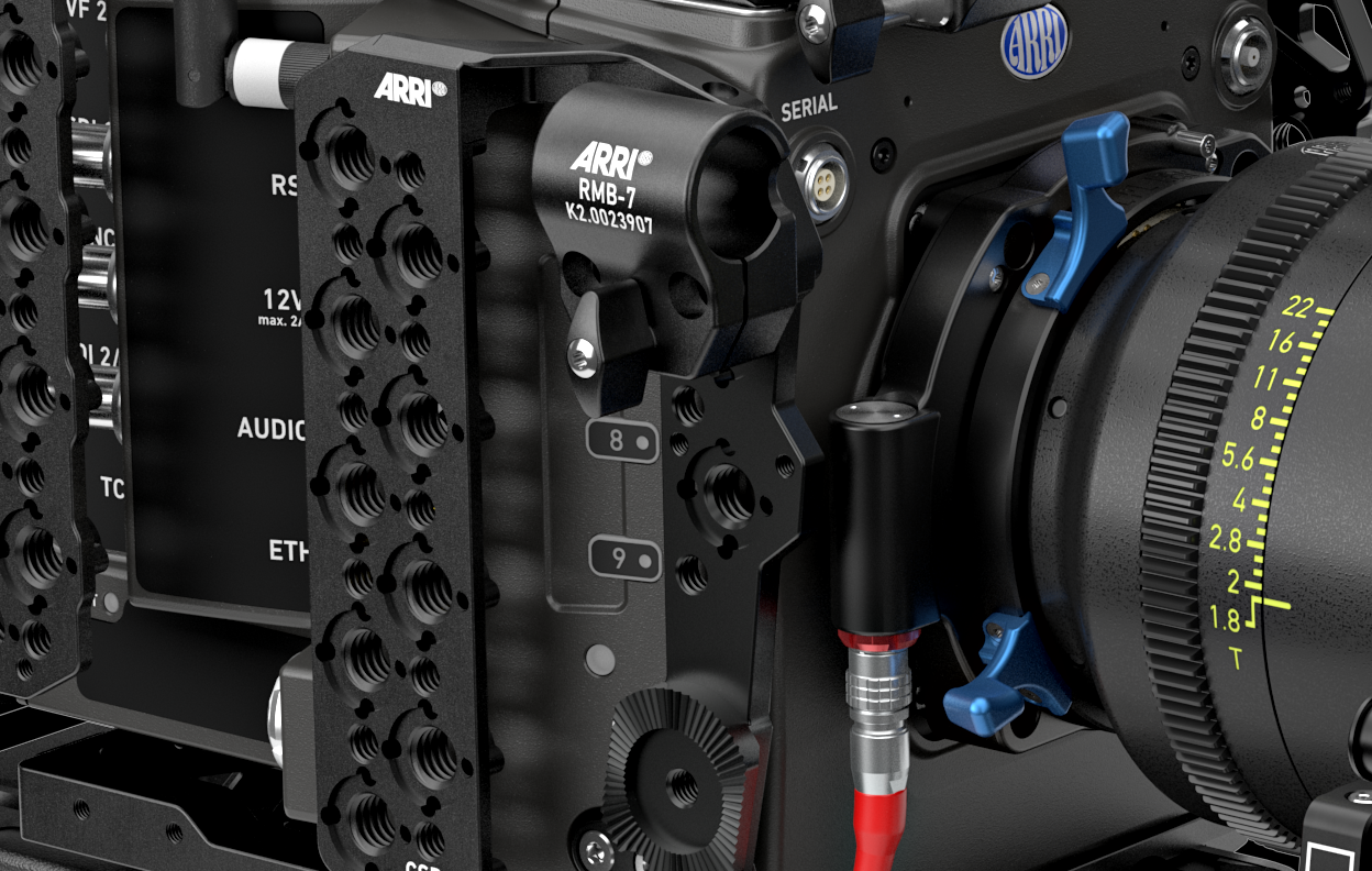 ARRI Orbiter Mains cable, 3 m, powerCON TRUE1 TOP Schuko, with line switch