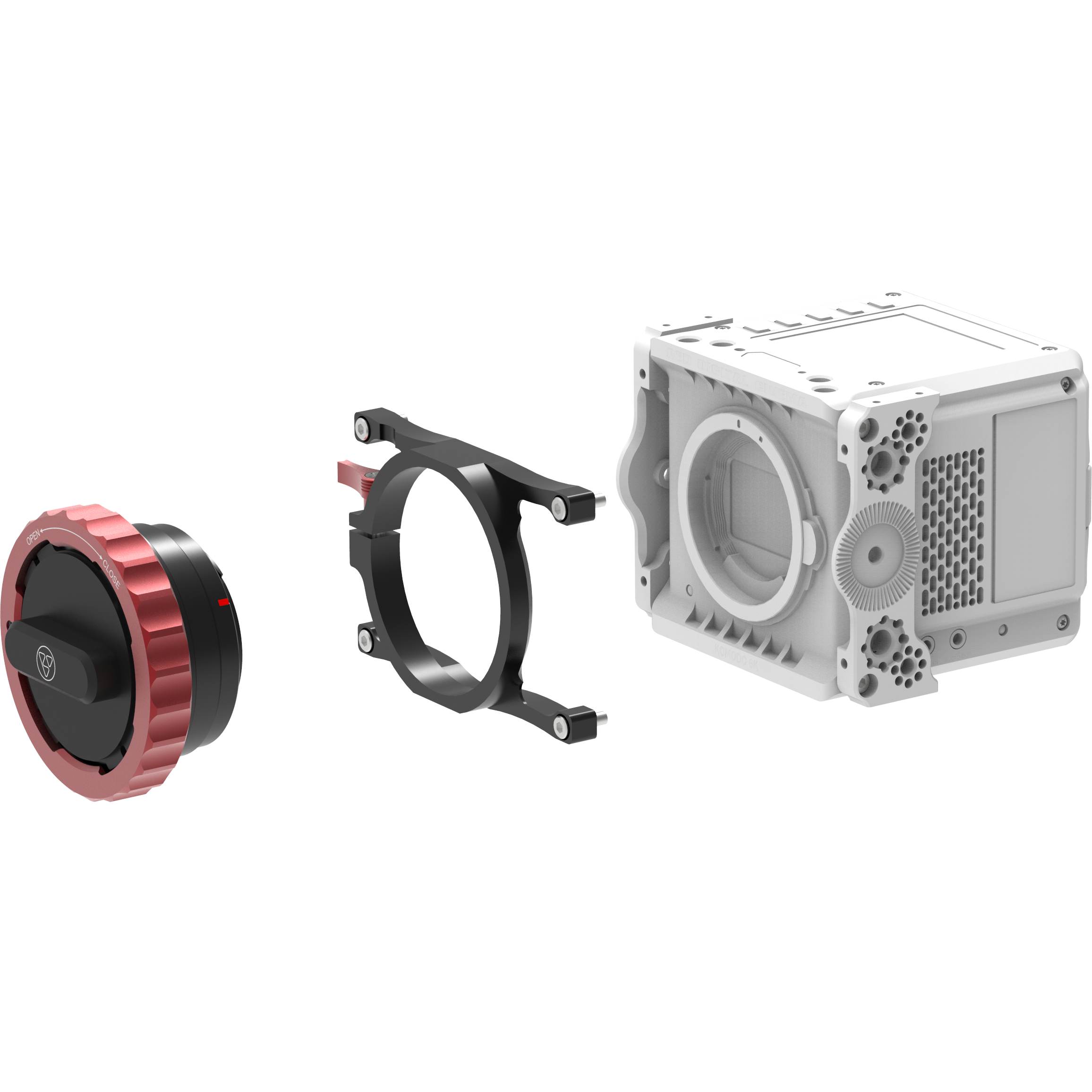 Vocas Canon R-mount to PL adapter MKII kit including support for