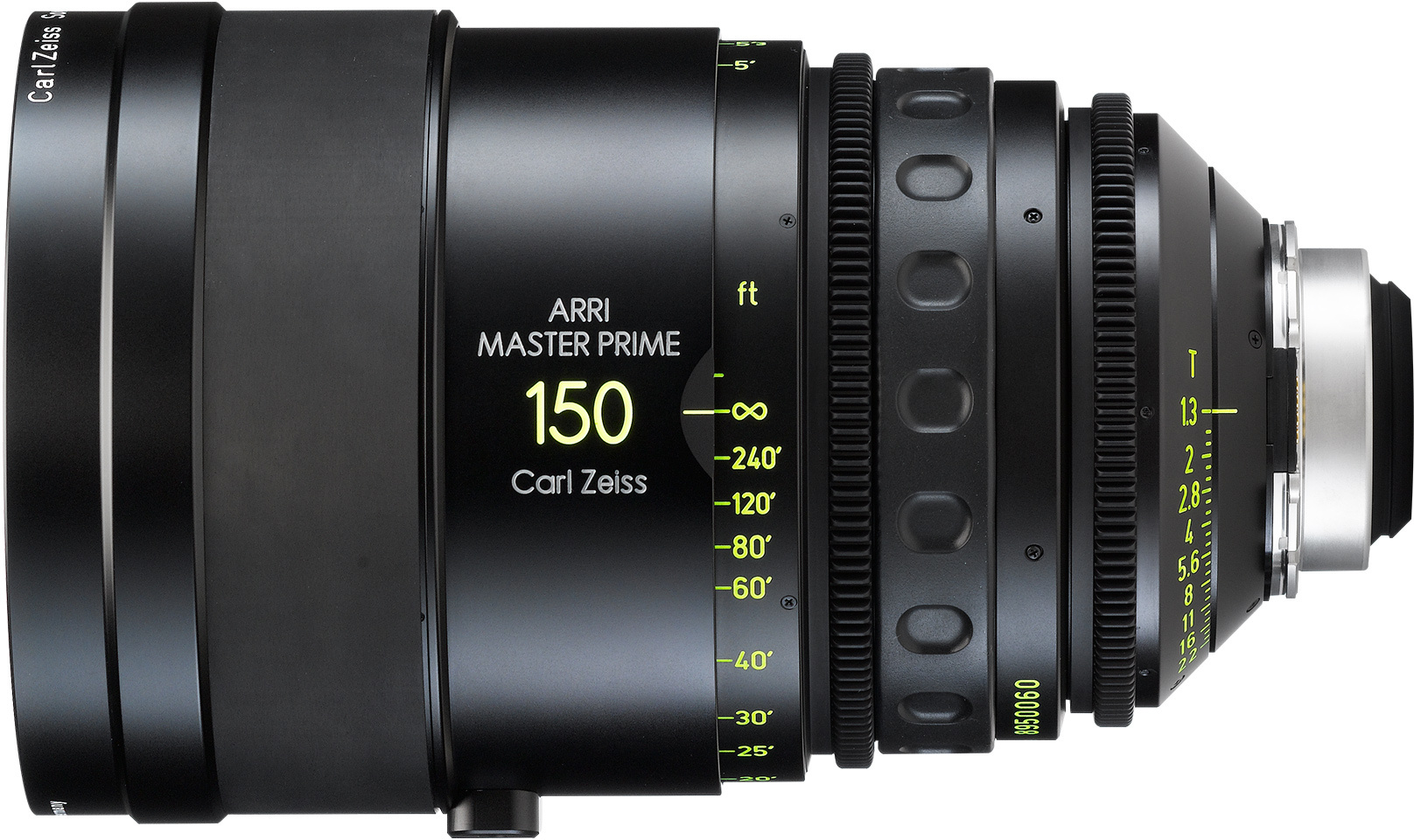 ARRI Master Prime Lens 150mm/T1.3 Feet Scale