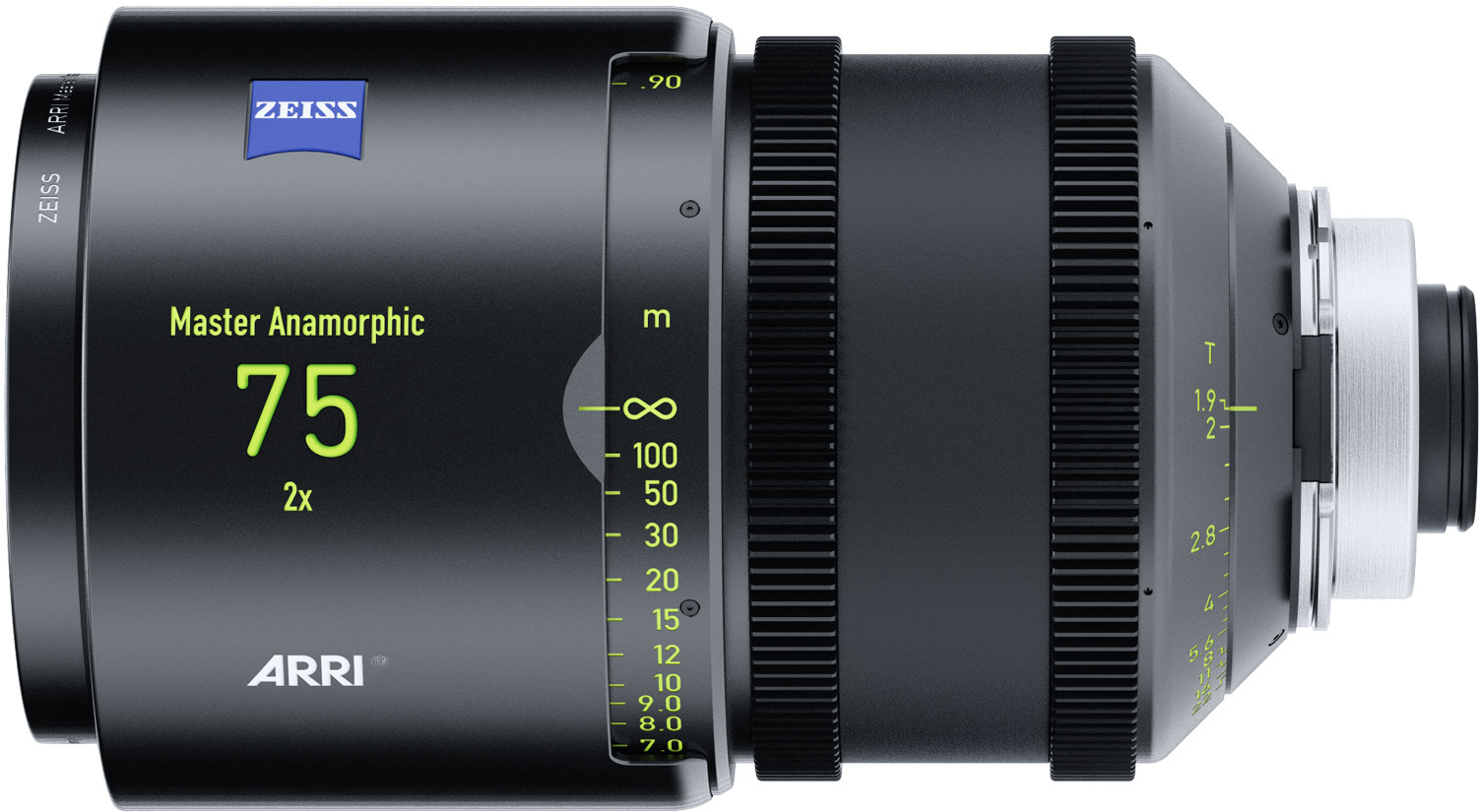 ARRI Master Anamorphic lens 75mm/T1.9 Feet Scale Vocas Sales