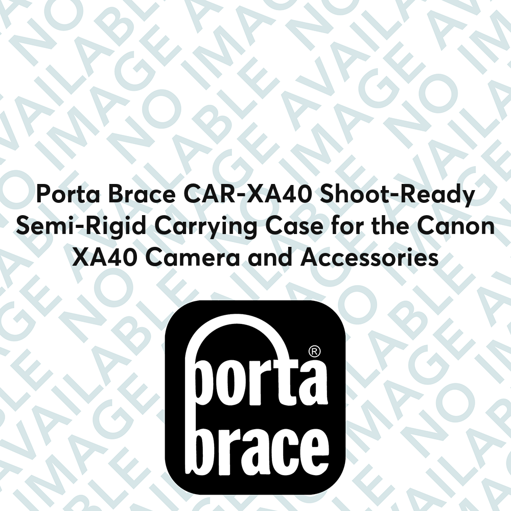 Porta Brace CARXA40 ShootReady SemiRigid Carrying Case for the Canon