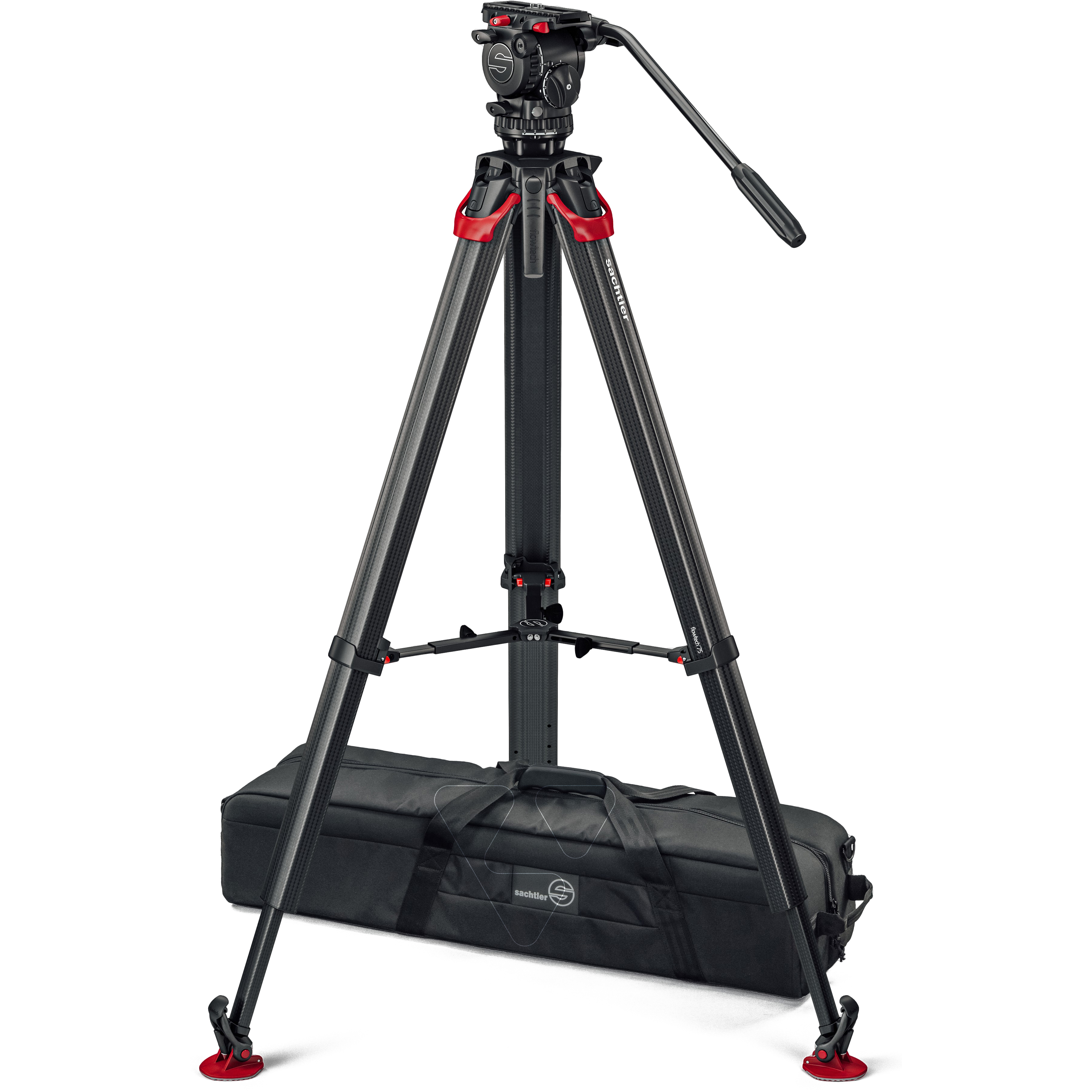 Flowtech Used Sachtler Tripod Sachtler System Aktiv6 Flowtech 75 MS