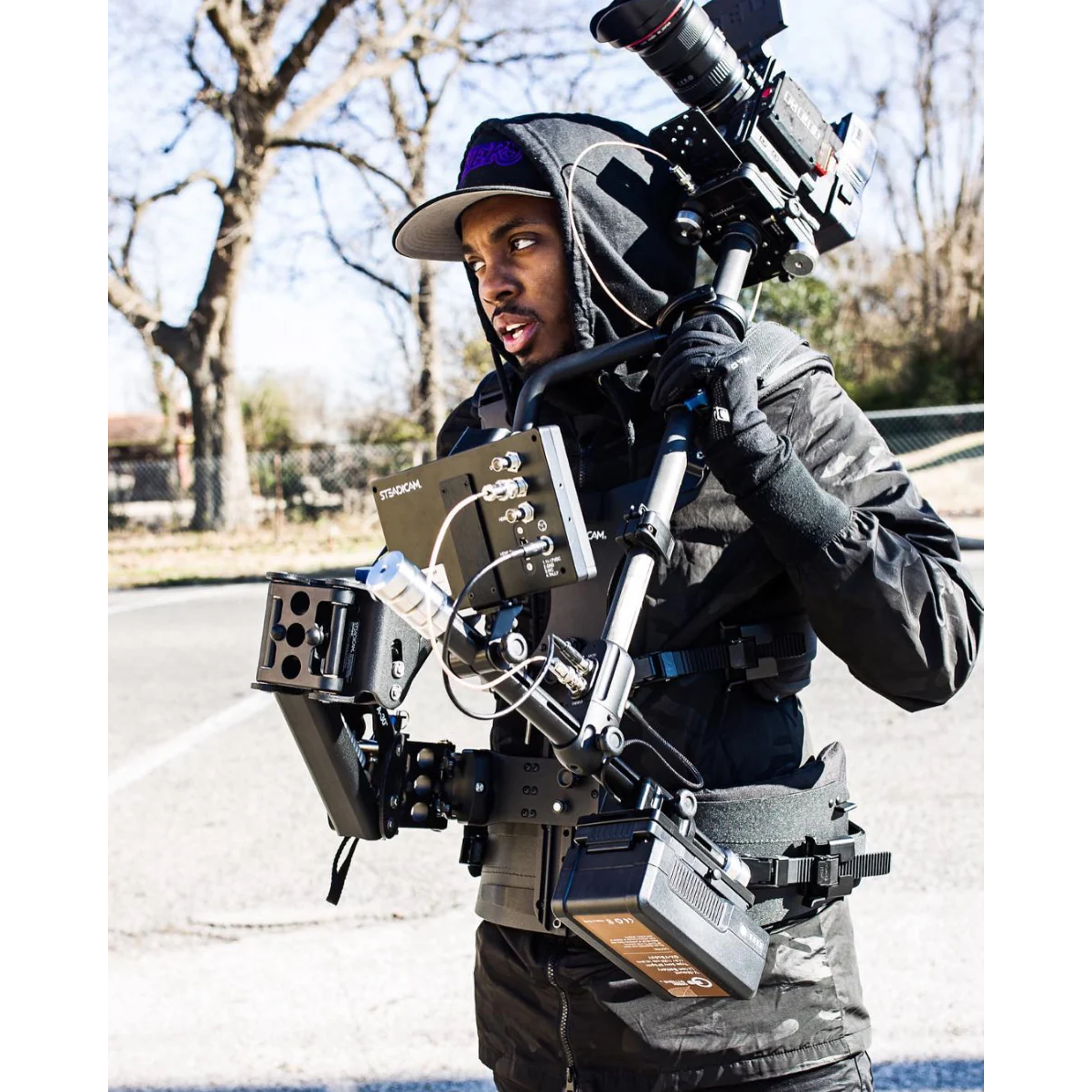 Steadicam Operator Steadicam For Camcorder Steadicam Neewer Flycam