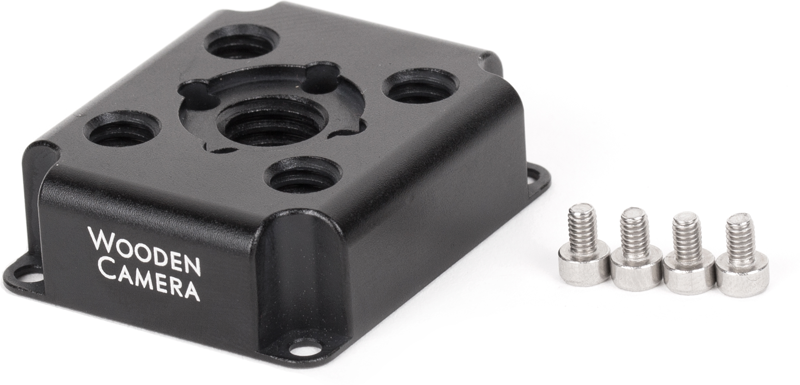 Wooden Camera RED DSMC2 EVF Mounting Plate with 1/4-20 and 3/8-16